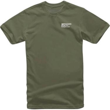 Imagem de Camiseta Alpinestars Painted Verde Militar