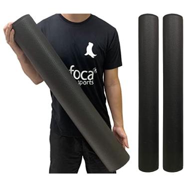 Imagem de Kit 2 Rolos Massagem Liberação Miofascial 90cm DF1063 Preto Dafoca Sports