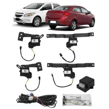 Imagem de Kit Trava Eletrica Chevrolet Onix e Prisma 4 Portas Tragial