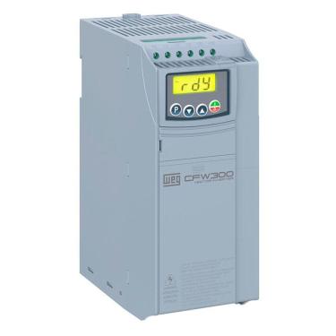 Imagem de Inversor de frequência WEG CFW300 10cv 380v 15a Com Entrada Trifásica e IGBT de Frenagem