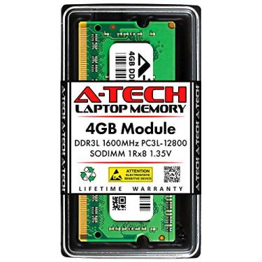 Imagem de Substituição A-Tech RAM de 4 GB para Synology RAM1600DDR3-4G | DDR3/DDR3L 1600 MHz PC3L-12800 SODIMM memória não ECC sem buffer compatível com servidores NAS
