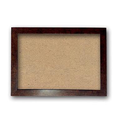 Imagem de Kit 10 Moldura 10x15Cm Com Acetato e Fundo Para Quadros Fotos Cor da Armação:Marrom
