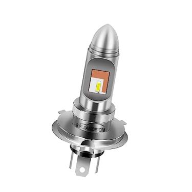 Imagem de Ruiandsion Lâmpada de farol LED H4 9003 HB2 para motocicleta branca DC 8-24V 6SMD chips de LED super brilhantes 15000 lúmens P43T lâmpada de substituição de feixe alto/baixo