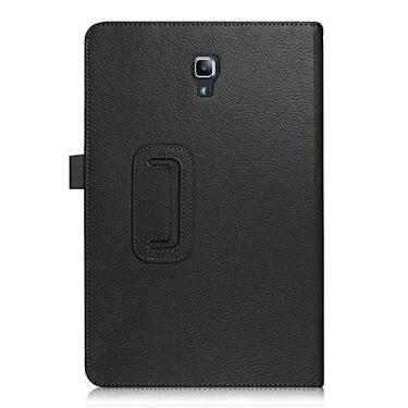 Imagem de ZZOUGYY Capa de tablet para Samsung Galaxy Tab S4 10,5 T830 T835 T837 4G LTE (versão 2018), capa de couro leve com suporte ultrafino para Galaxy Tab S4 10,5 SM-T830 T835C T837V (preto lítio)