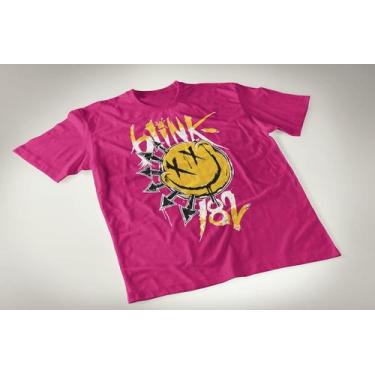 Imagem de Camiseta De Algodão Banda De Rock Blink-182 Pop Punk - Porto Stamp