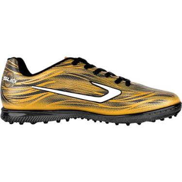 Imagem de Topper, CHUTEIRA SOCIETY TOPPER SLICK V Cor:Dourado/Preto;Tamanho:43