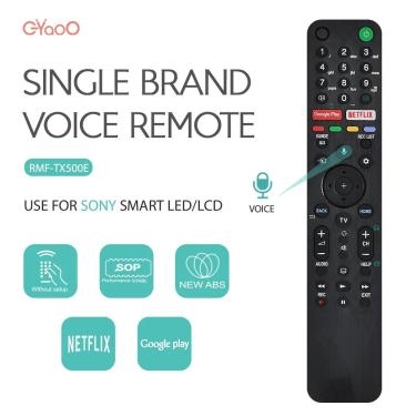 Imagem de Controle remoto Smart Voice TV para Sony  RMF-TX500E  4K  Smart XBR-75X900H  KD-75XG8596