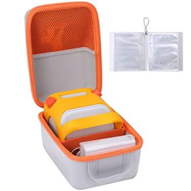 Imagem de Aenllosi Estojo de transporte rígido compatível com Yoto Player Kids Audio Music Player Player, alto-falante infantil reproduz audiolivro, cartões de rádio e cartões. Caixa de até 36 cartões Yoto