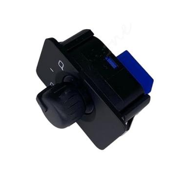 Imagem de IKUESM compatível com AUDI A6 S6 C5 Allroad 1997-2004 Interruptor de ajuste de espelho elétrico Botão de controle do espelho retrovisor 4B1959565A Acessórios para carro