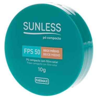 Imagem de Pó Compacto Com Filtro Solar Sunless Fps50