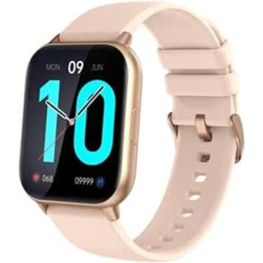 Imagem de Relógio Inteligente Smartwatch Watch X Amoled GPS Masculino Feminino 2Gb Musica Jogos ChatGPT Album Fotos Serie 10 (Dourado/Rose) + Pulsira Ocean