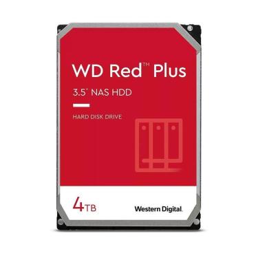 Imagem de Hd 4 Tb Red Plus 3,5Pol 5400Rpm Sata3 256Mb Western Digital