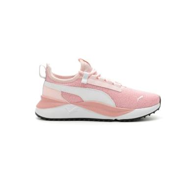 Imagem de Puma Tênis infantil feminino Pacer Easy Street Slip On Casual - Rosa, rosa, 6 Big Kid