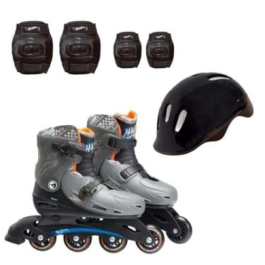 Imagem de Patins Hot Wheels Ajustável 37 a 40 com Acessórios Fun