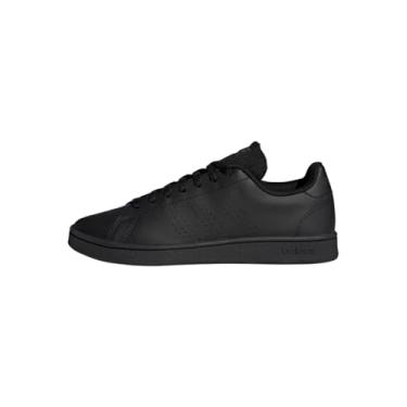 Imagem de adidas Tênis masculino Advantage Base Court Lifestyle, Core Black Core Preto Cinza Seis, 41