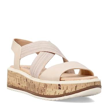 Imagem de LifeStride Sandália feminina Clementine, Amêndoa, 6.5