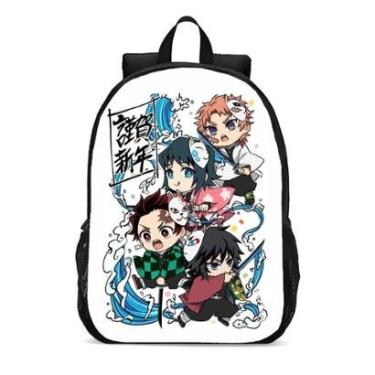 Imagem de Mochila Escolar Infanto Juvenil Anime Demon Slayer Novidades 0090-Unissex