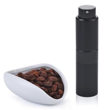 Imagem de Lulupack Copo dosador de grãos de café com frasco de spray de 20 ml, kit de spritzer de grãos de café expresso