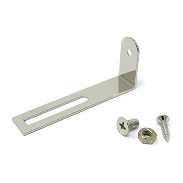 Imagem de Vintage Forge Suporte de suporte de níquel para guitarra elétrica Gibson Epiphone Les Paul com parafusos LPB10-NKL