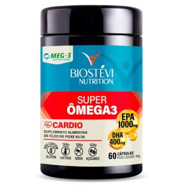 Imagem de Super Ômega 3 Cardio | EPA 1000mg DHA 400mg - 60 Cápsulas com selo MEG-3