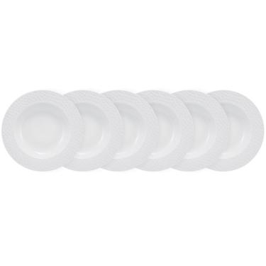 Imagem de Conjunto de Pratos Fundos 06 Peças Ártico Schmidt