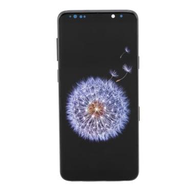 Imagem de Substituição da Tela do Telefone, Anti-arranhões 6.2in ​​display Lcd Digitador da Tela de Toque para S9 Plus G9650 G965f G965u (Cinza Prateado)