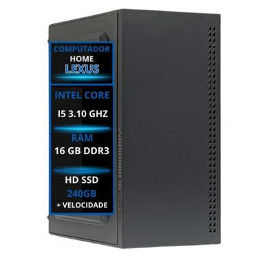 Imagem de Pc Computador I5 2ªgn 16GB Ram/ HD SSD 240GB/ Barato + Nfe  - TBI