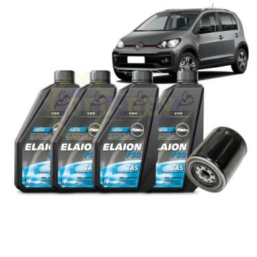 Imagem de Kit Troca de Óleo Cross Up! TSI 1.0 12v Elaion 5w 40 F50 API SN + Filt