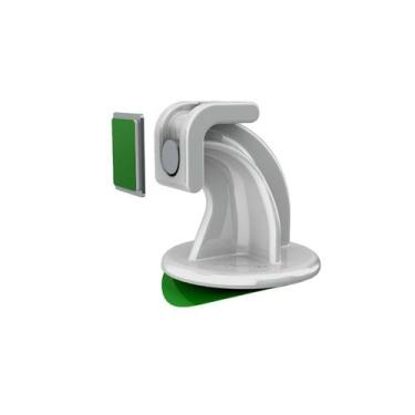 Imagem de Prendedor de porta magnético adesivo para porta pivotante - Branco - S