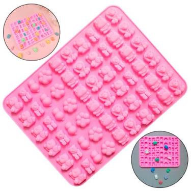 Imagem de Forma Silicone Animais Selva Safari 60 Cavidades Bala Gummy - Things N