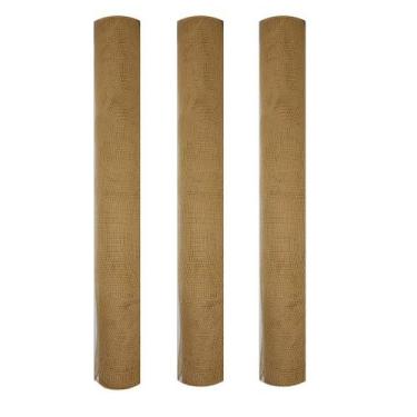Imagem de Kit Tela Decoração Natal Fita Gigante 52cm x 5 metros Bege Natural 3 P