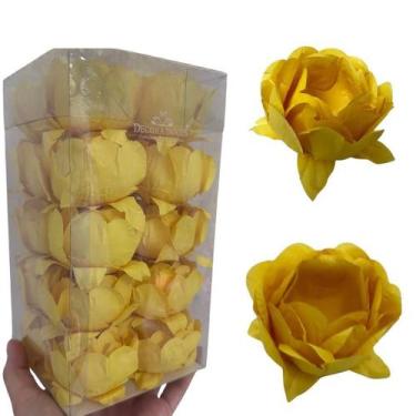 Imagem de Forminha para Doces Finos Bela Amarelo Neon 20 Uni Decora Doces - Insp