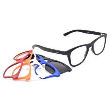 Imagem de Oculos Armação Troca Frente Infantojuvenil Menino Menina 938 - Smart, 