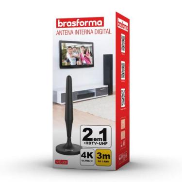 Imagem de Antena Digital Interna Omnidirecional UHF e HDTV  SHD-500 - Brasforma