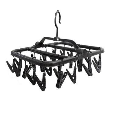 Imagem de Varal Dobrável Secalux Para Roupas Intimas e Delicadas Com 26 Prendedo