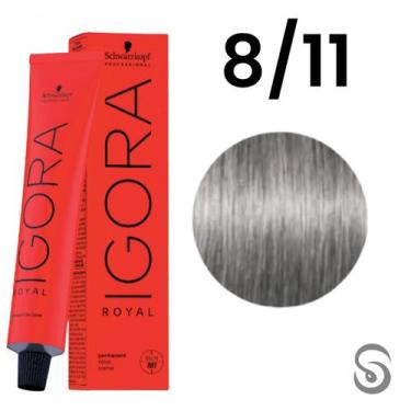 Imagem de Schwarzkopf Igora Royal Coloração 8/11 Louro Claro Cinza Extra 60ml, U