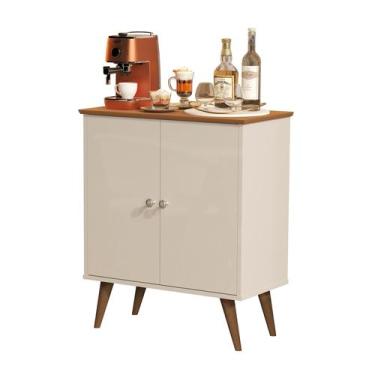 Imagem de Balcão / Buffet Aparador Retrô Royal 2 Portas - Mega Facil Moveis, Off