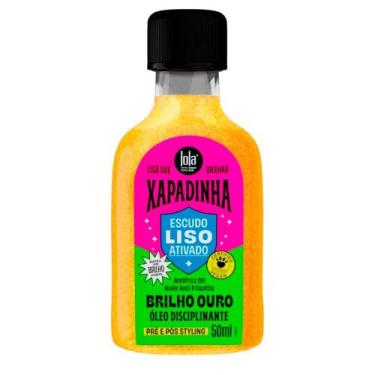 Imagem de Óleo Disciplinante Lola Xapadinha Brilho Ouro 50ml - Lola Cosmetic