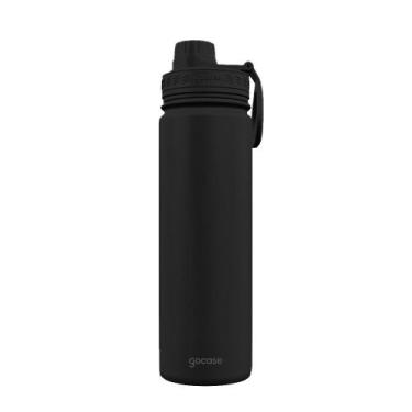 Imagem de Garrafa Térmica Gocase Fresh Aço Inoxidável - 650ml, Preto