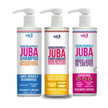 Imagem de Kit Widi Juba Condicionador, Shampoo, Encrespando - Widi Care