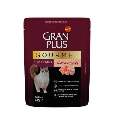 Imagem de Gran plus sache gato gourmet castrado 85g - BRF PET, OVELHA