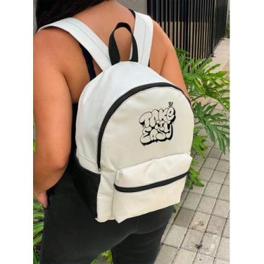 Imagem de Mochila Small TAKE IT EASY Bolsa Escolar Trabalho Viagem Mala Faculdad
