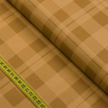 Imagem de Tecido Estampado para Patchwork - Capadócia : Xadrez Terra (0,50x1,40)