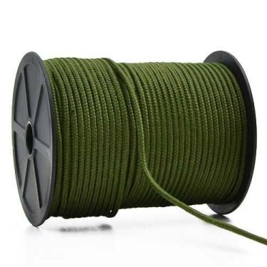 Imagem de Cordão Fio Náutico de 3mm - 50 Metros - Elásticos São José, 32 VERDE M