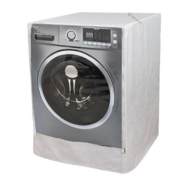 Imagem de Capa Lava e Seca Midea Storm Wash 12kg Abertura Frontal Transparente c