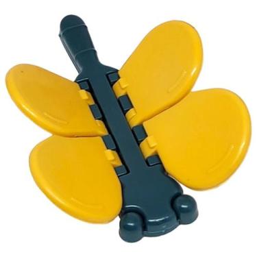 Imagem de Trava De Segurança Janela Porta De Correr Borboleta Bebe Criança - Kit