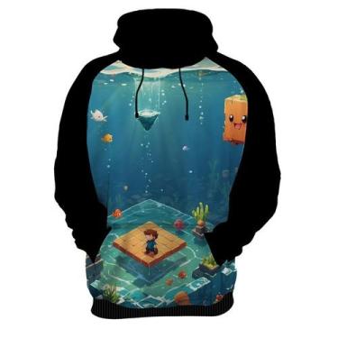 Imagem de Moletom Casaco Blusa Jogo Quadrado de Blocos Mineração 4 - Enjoy Shop,