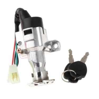 Imagem de Vaveren Kit de trava para motocicleta Acessórios para bicicletas elétricas Conjunto de trava de chave de ignição de alto desempenho Conjunto de trava de, 27 a 36 Mm