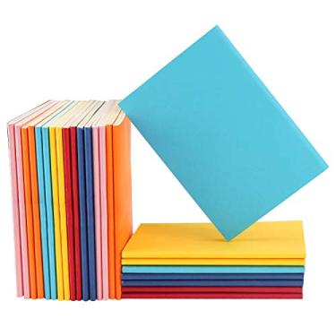 Imagem de Caderno forrado A6, 24pcs 6 Mixed Colors Blank, Mixed Color A6