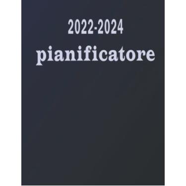Imagem de 2022-2024 pianificatore: (Settimanale / Mensile) Calendario Planner 2022-2024: Gennaio 2022 - Dicembre 2024, 3 anni una settimana al mese